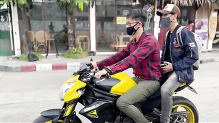 [福利版] 网黄假装迷路街边勾引鲜肉帅哥回家猛操