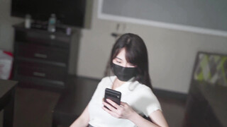 Lo女职员为了升职主动献身给经理反差白富美御姐女神『小水水』骑乘高潮喷水，把女神操成人尽可夫的小荡妇