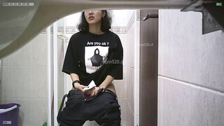 餐厅女厕全景偷拍多位美女职员各种姿势嘘嘘肥美的鲍鱼完美呈现 (4)