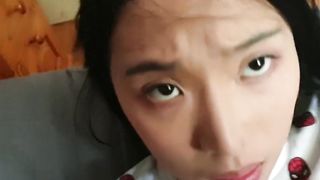 上海留学美女王X莉和异国男友居家性爱自拍啪啪泄密流出,美女颜值真高,身材棒,肏完嫩穴还射她脸上舔干净!
