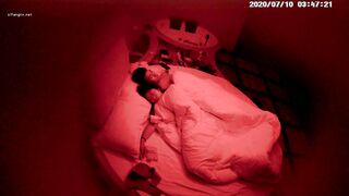 高校热恋情侣放暑假不回家宾馆开房住了2天除了玩手机就是打炮搞了好多次妹子白色透明内内很性感