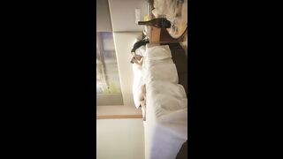 小马寻花老相好足疗女技师，吃饱喝足第二炮，看麻豆小视频边操，边看边自慰骑乘猛操很享受